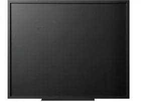 Bi-Office New Basic Black Board 30x 40cm Mediterranean Frame - (PM07011615)