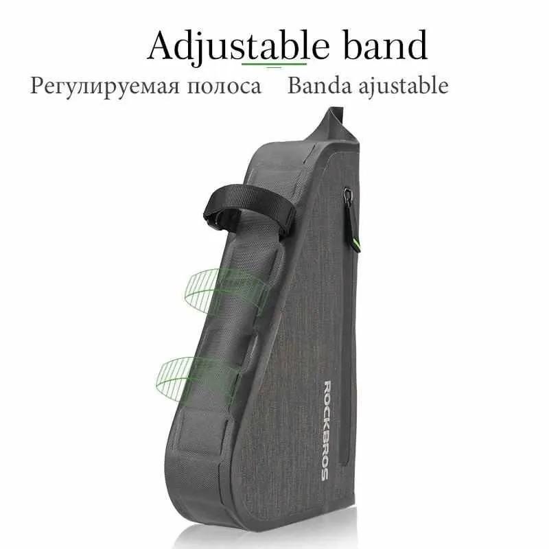 Bicycle Triangle Front Frame Bag - Rainproof/Waterproof Bike Bag Large Capacity