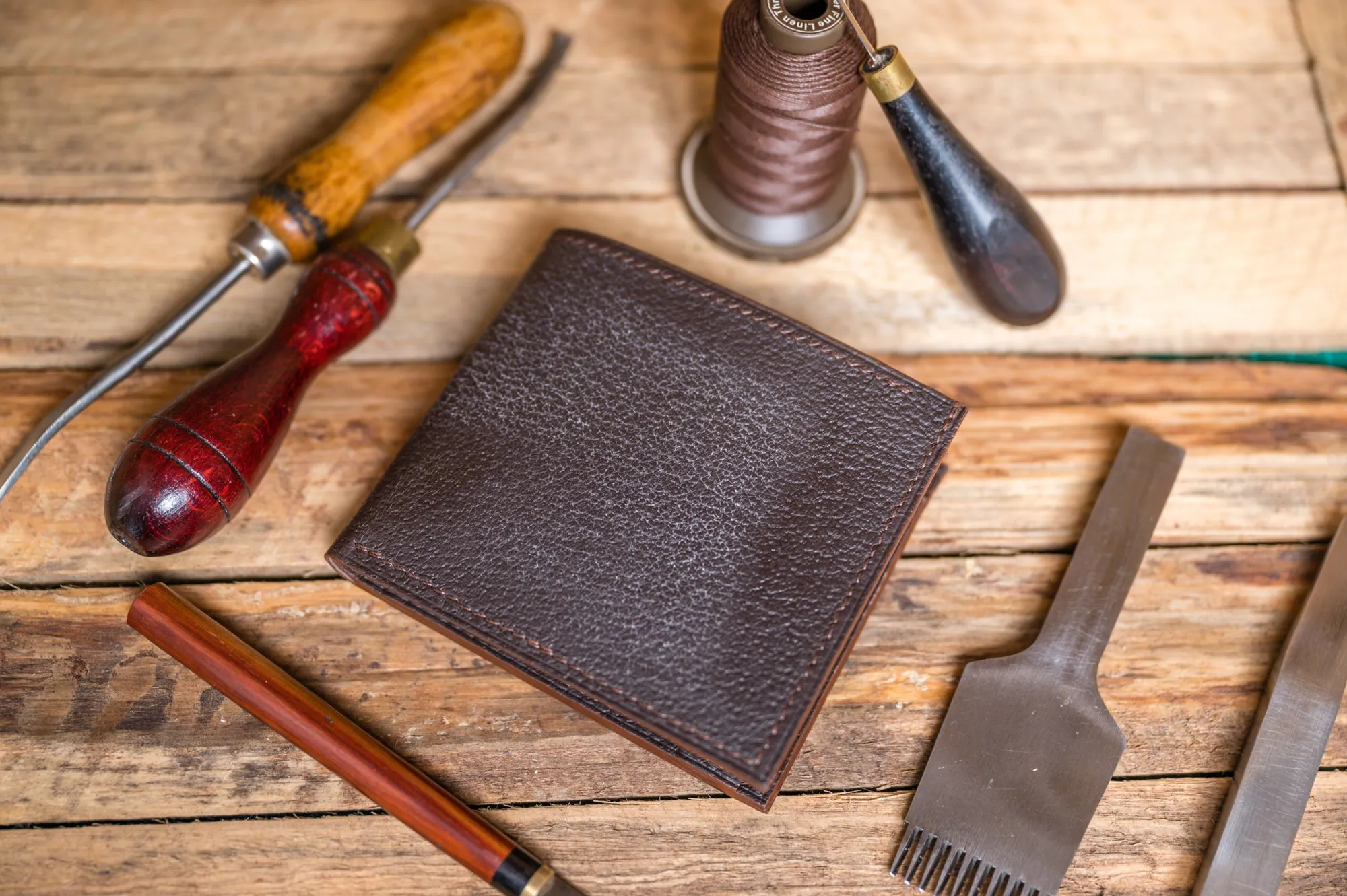Bifold Wallet with Coin Pocket
