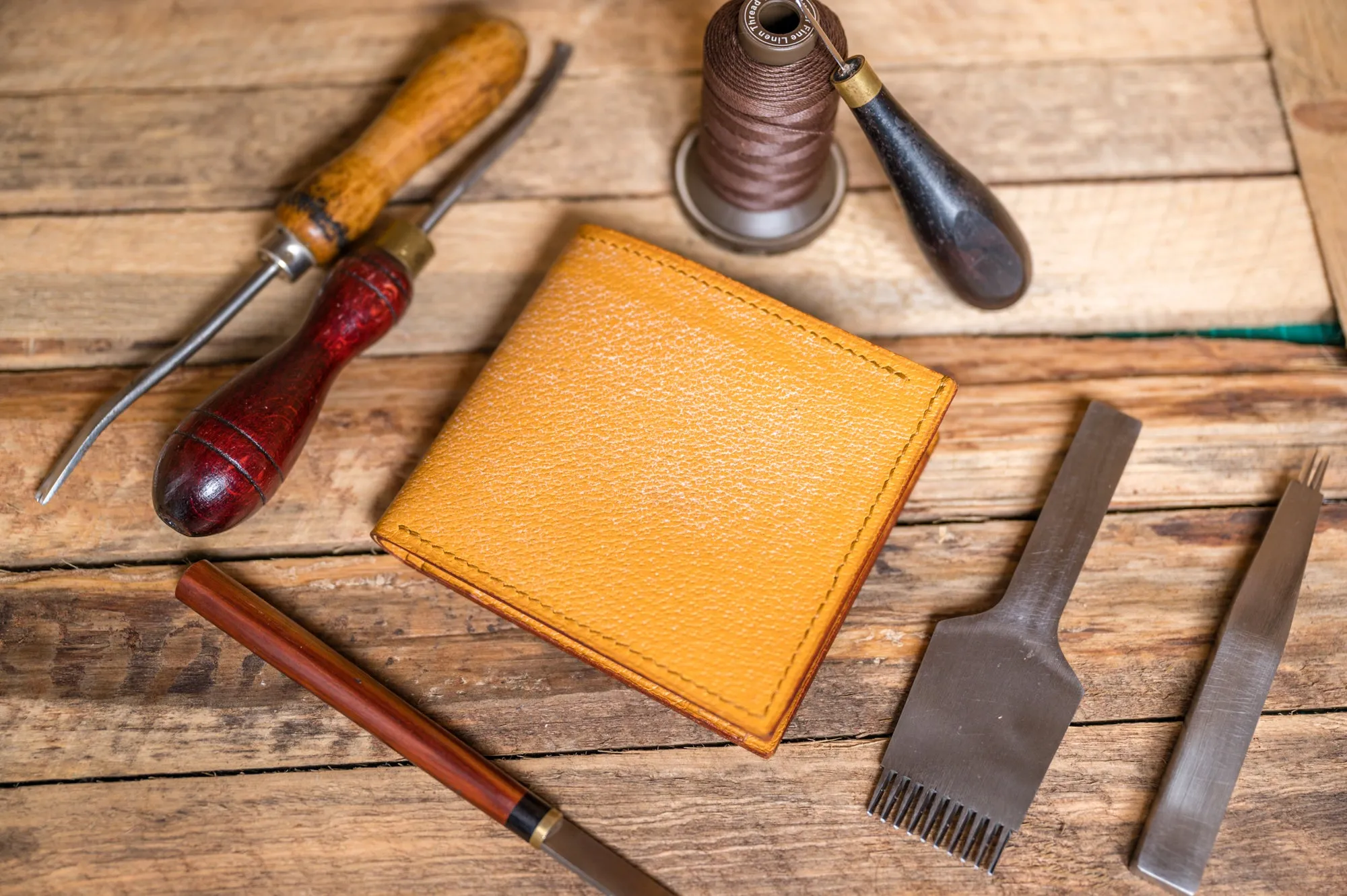 Bifold Wallet with Coin Pocket