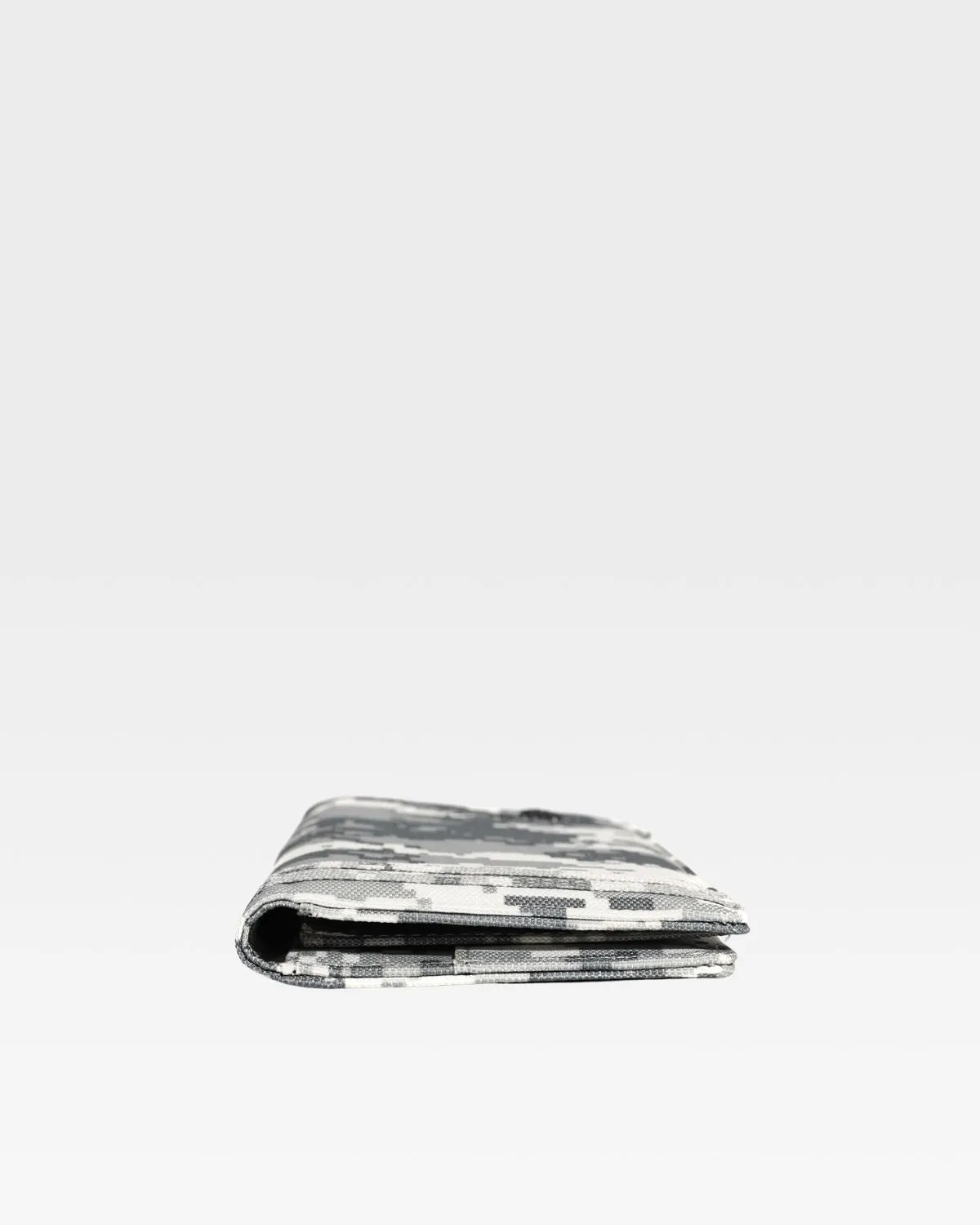 Biker Chain Wallet in Grey Digital Camouflage
