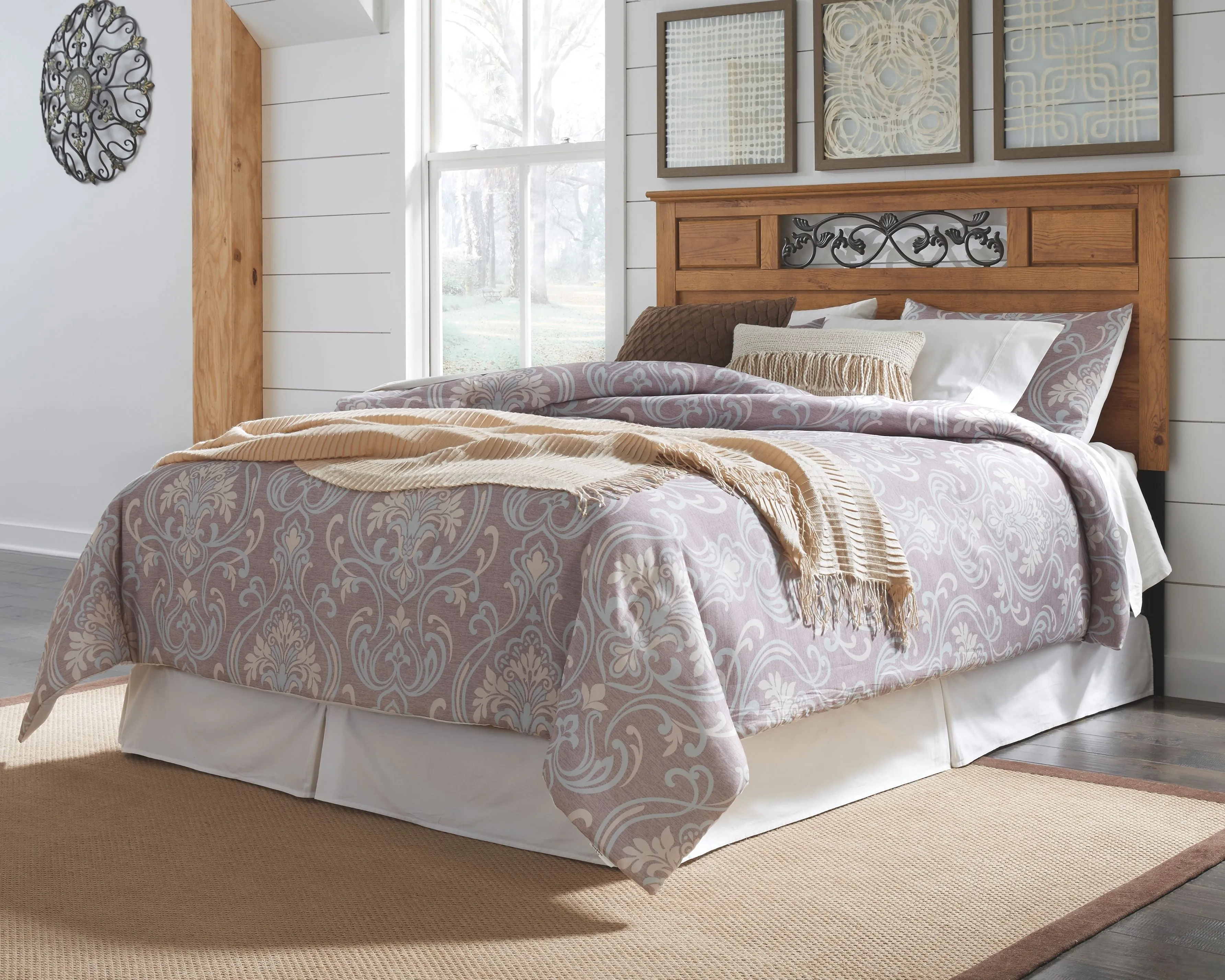 Bittersweet - Light Brown - Queen Panel Headboard