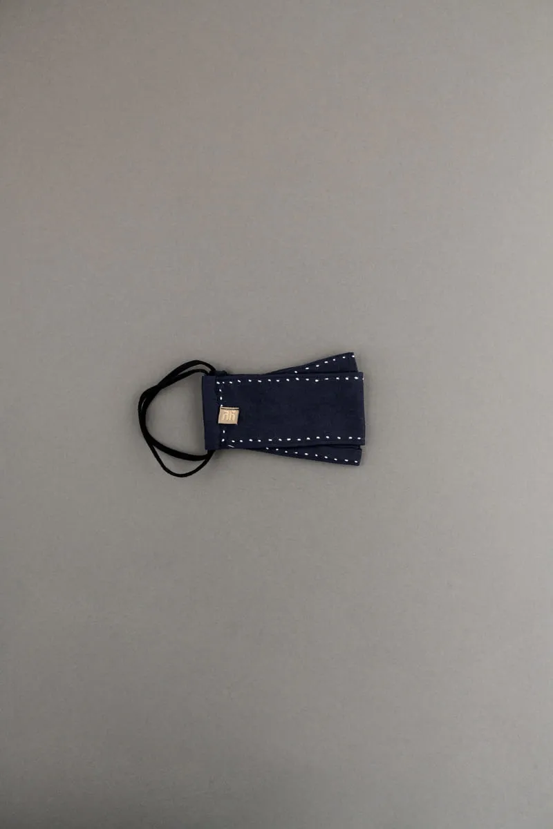 Blue Chawal Takka Details Solid Mask