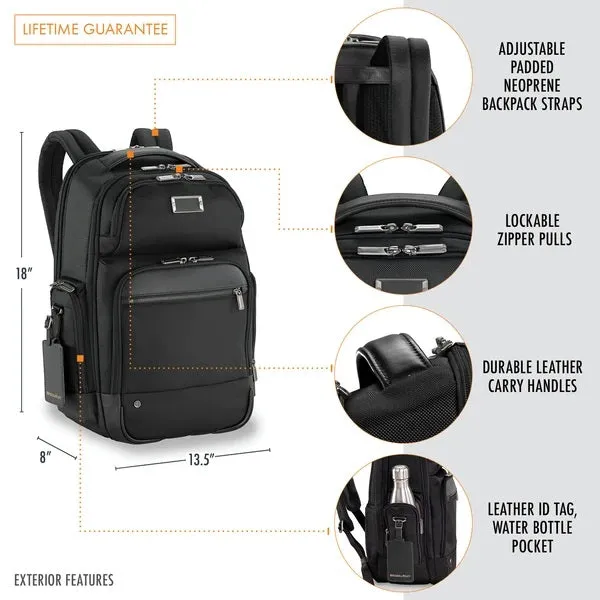 Briggs & Riley @work Medium Cargo Laptop Backpack