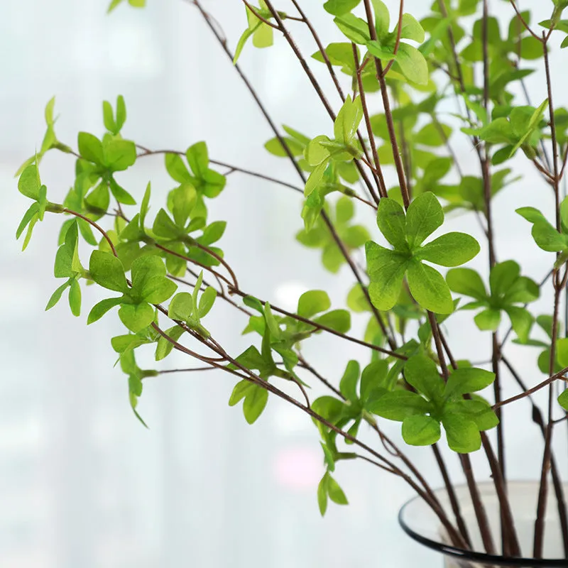 Bulk 2 Packs 43" Artificial Greenery Branches Pieris Japonica Leaves Artificial Plants Wholesale