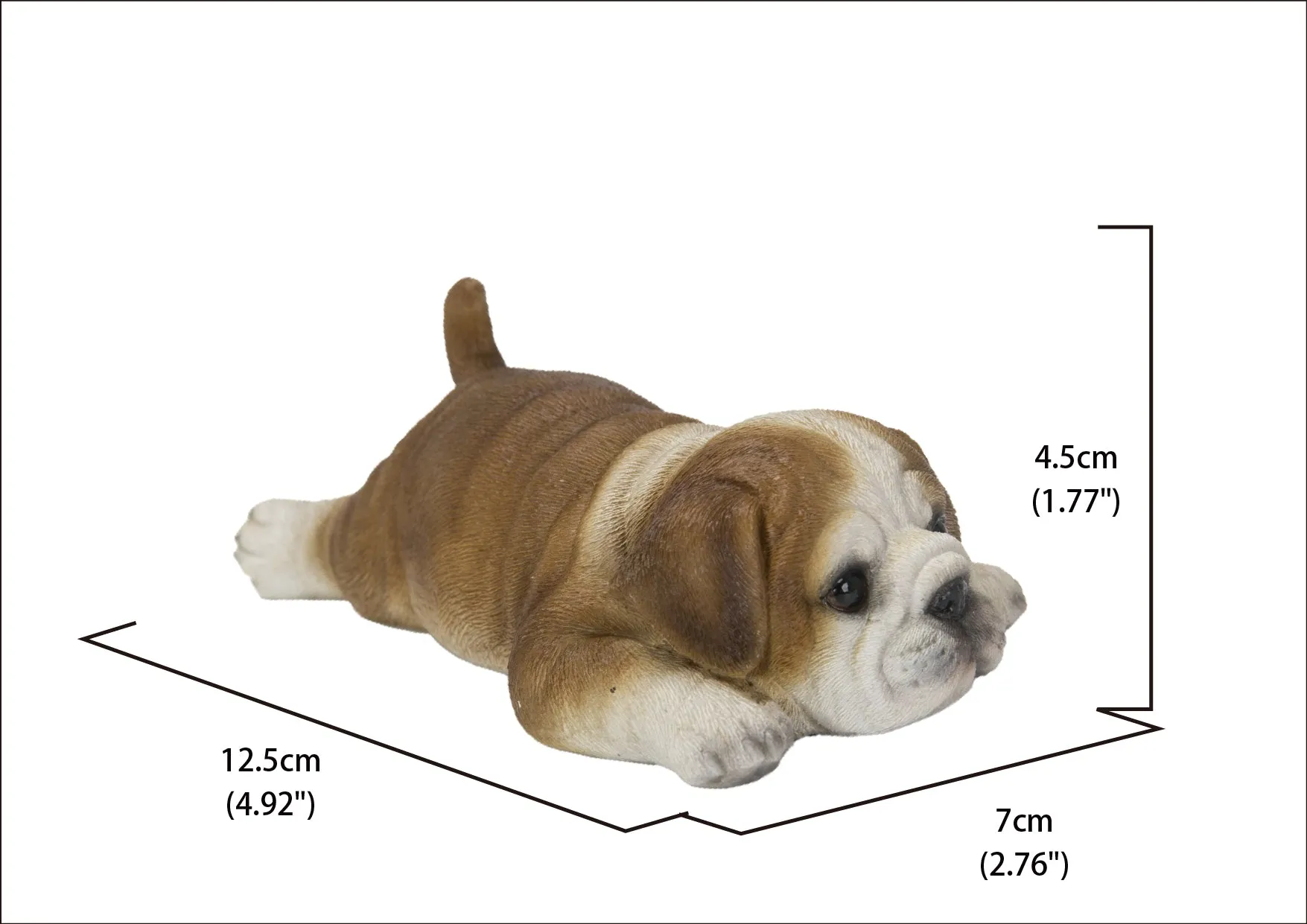 Bulldog Fridge Magnet