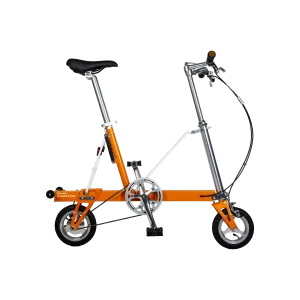 CarryMe  | Single Speed Foldable Bike  | Amber Orange