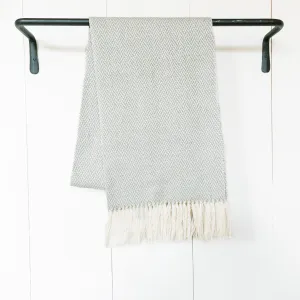 Celadon Handwoven Silk Scarf