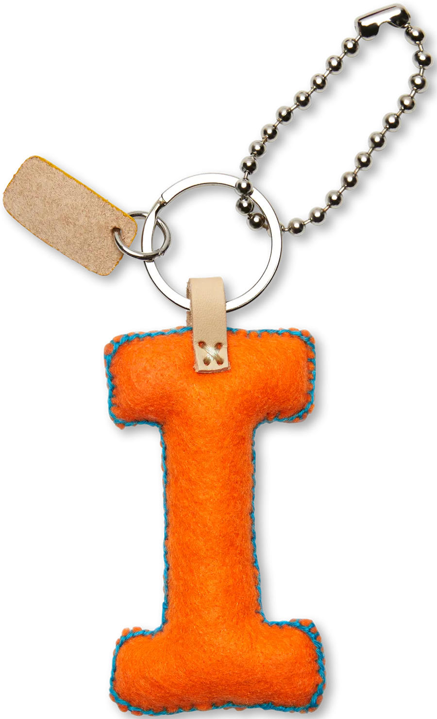 Charms Orange Felt Alphabet
