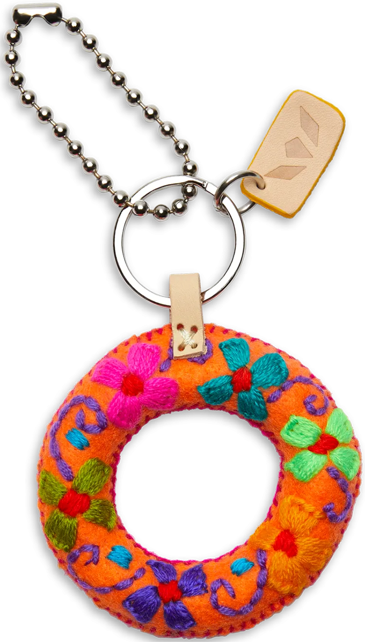 Charms Orange Felt Alphabet