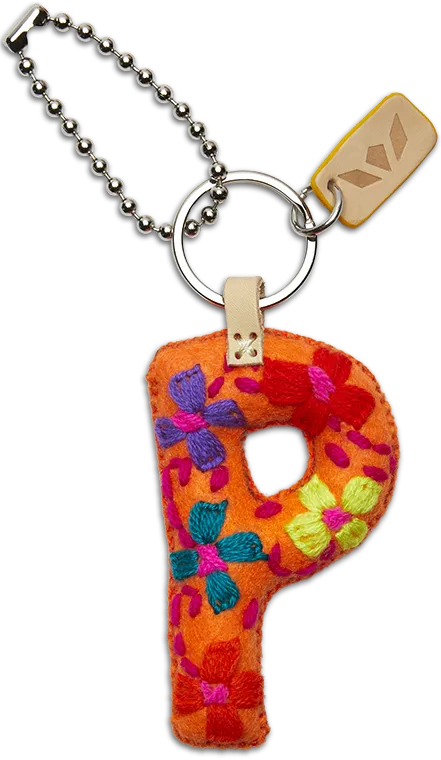 Charms Orange Felt Alphabet