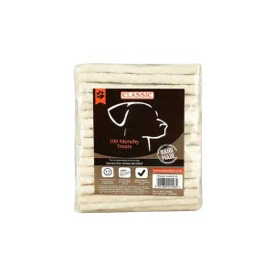 Class Munchy Roll White Mint Dog Treats (100 Pack)