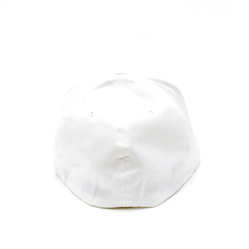 Classic Flexfit Pro On-Field Baseball Cap [WHITE X BLACK]