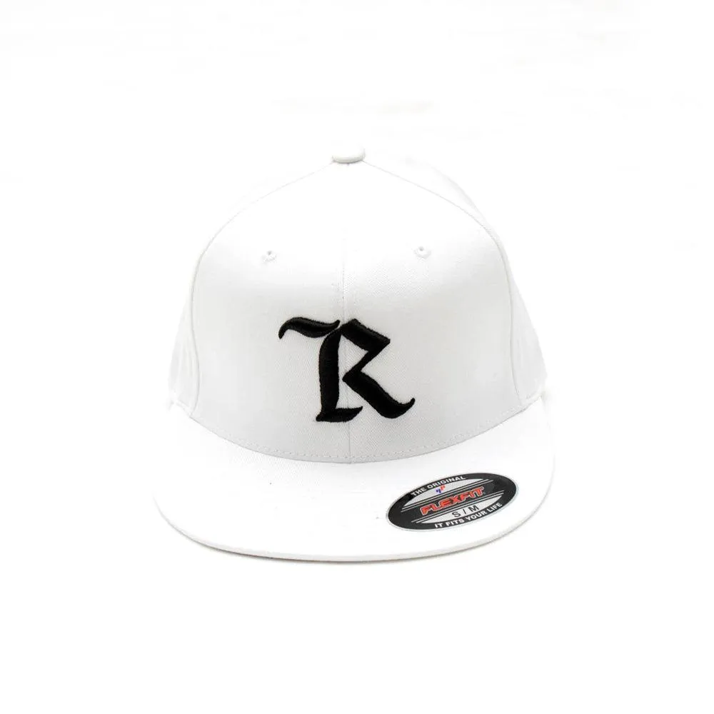 Classic Flexfit Pro On-Field Baseball Cap [WHITE X BLACK]