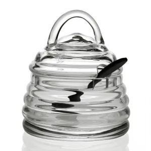 Classic Honeybee Honey Jar & Spoon