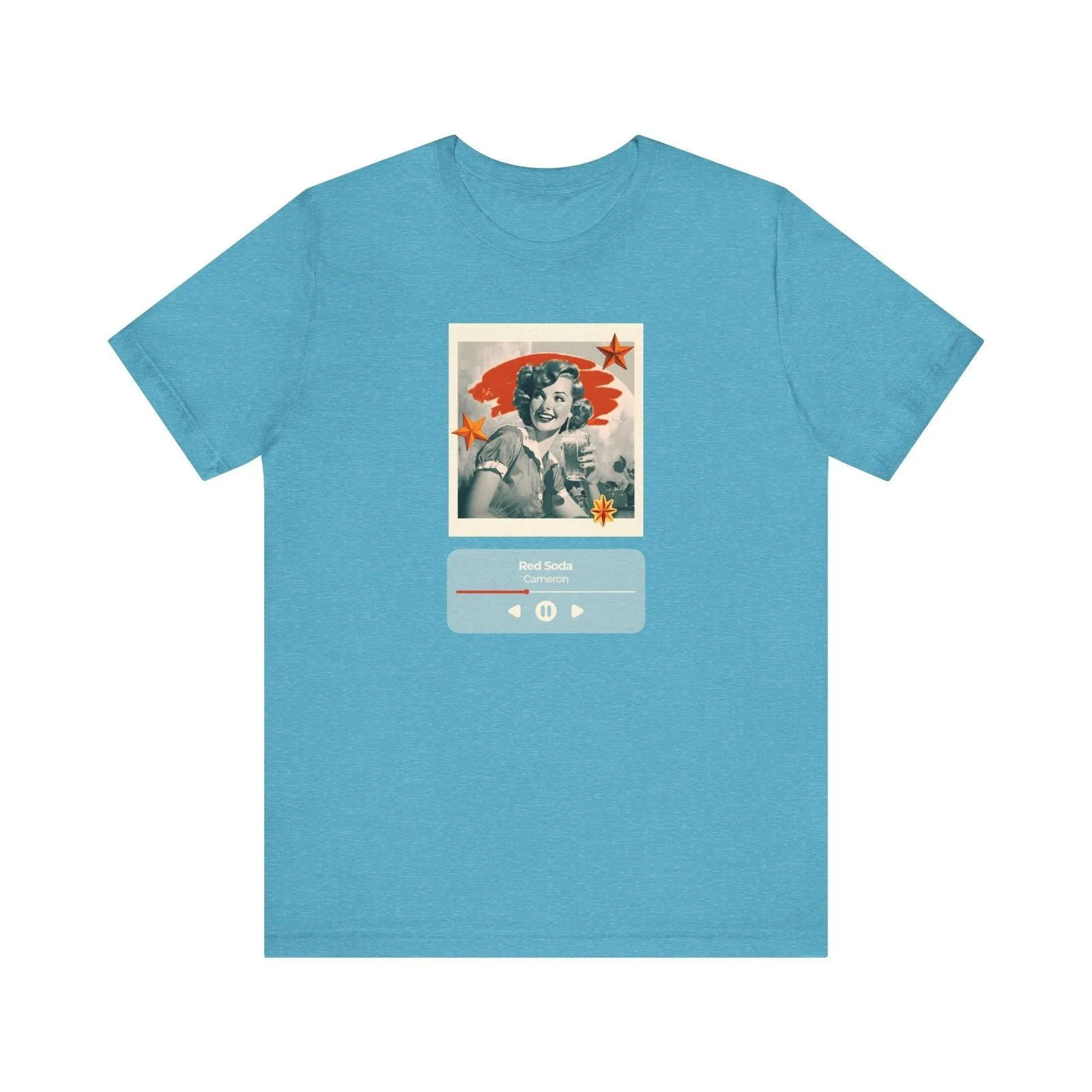 Classic Retro Star Lyric T Shirt