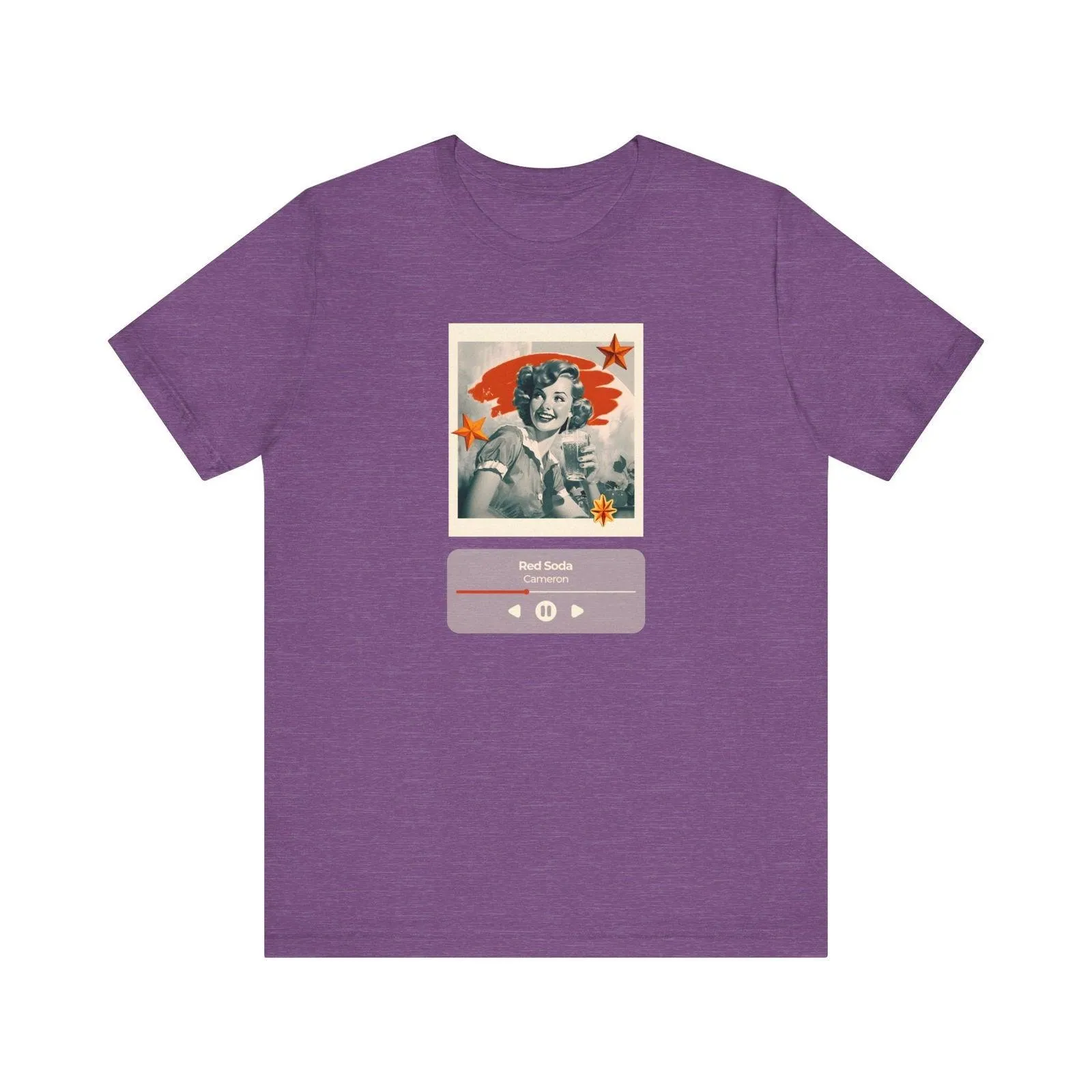 Classic Retro Star Lyric T Shirt