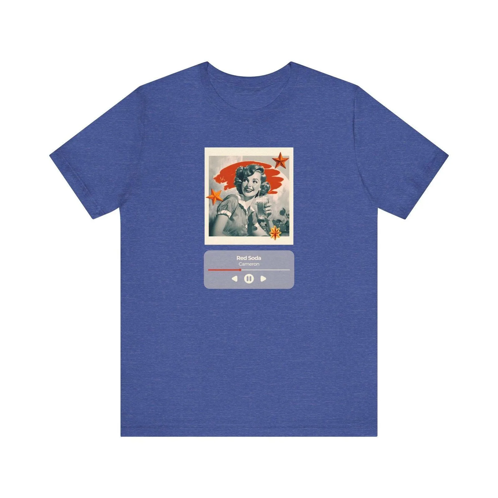 Classic Retro Star Lyric T Shirt