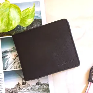 Classic RFID Vegan Wallet for Men (Black) - SAMPLE SALE