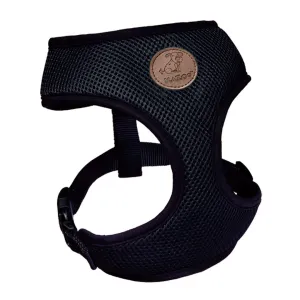 Classic Soft Walking Dog Harness - Black