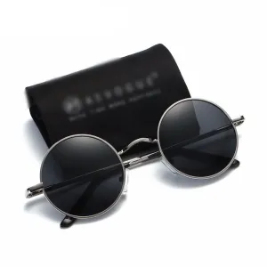 Classic Style Polarized Small Round Shape Sunglasses For Men/Women