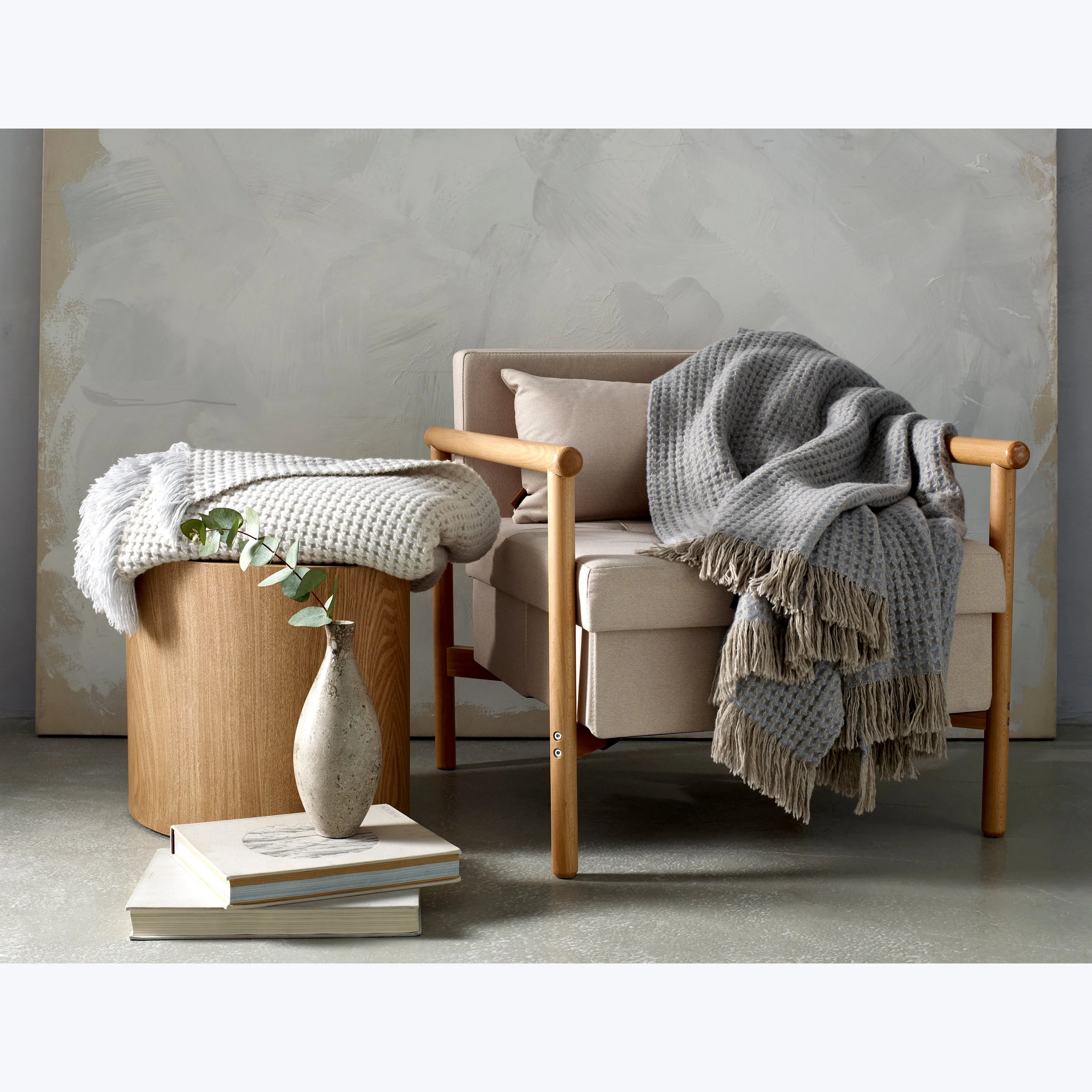Cleo Cashmere Throw