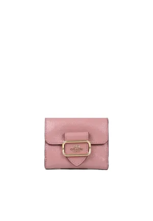 Coach Morgan CE671 Small Leather Wallet In Dusty Rose