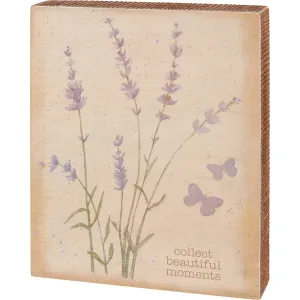 Collect Beautiful Moments Box Sign