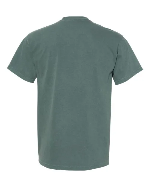Comfort Colors Garment-Dyed Heavyweight Pocket T-Shirt 6030 Blue Jean