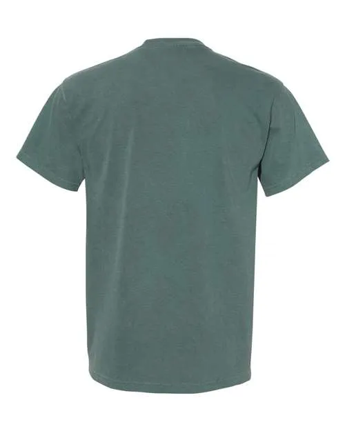 Comfort Colors Garment-Dyed Heavyweight Pocket T-Shirt 6030 Blue Spruce