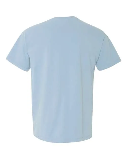 Comfort Colors Garment-Dyed Heavyweight Pocket T-Shirt 6030 Chambray