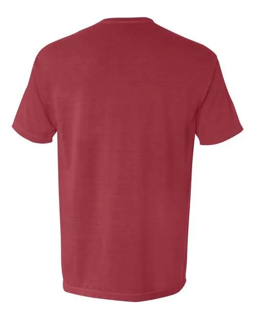Comfort Colors Garment-Dyed Heavyweight Pocket T-Shirt 6030 Crimson