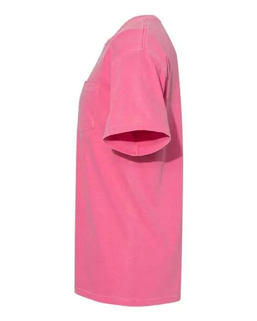 Comfort Colors Garment-Dyed Heavyweight Pocket T-Shirt 6030 Crunchberry