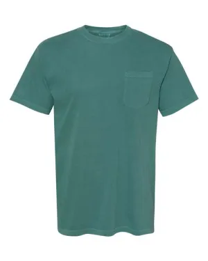 Comfort Colors Garment-Dyed Heavyweight Pocket T-Shirt 6030 Emerald