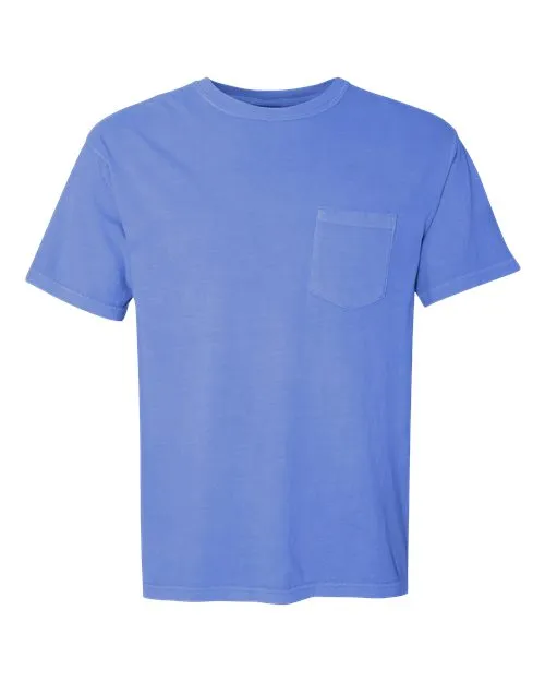 Comfort Colors Garment-Dyed Heavyweight Pocket T-Shirt 6030 Emerald