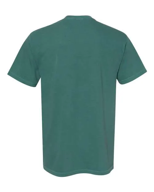 Comfort Colors Garment-Dyed Heavyweight Pocket T-Shirt 6030 Emerald