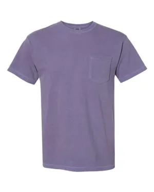 Comfort Colors Garment-Dyed Heavyweight Pocket T-Shirt 6030 Grape
