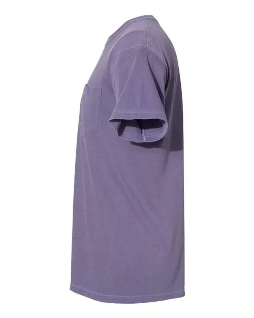 Comfort Colors Garment-Dyed Heavyweight Pocket T-Shirt 6030 Grape