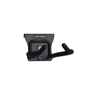 Craftsman VersaTrack 13 in. L Black Steel Outdoor Power Equipment Hook 50 lb. cap. 1 pk