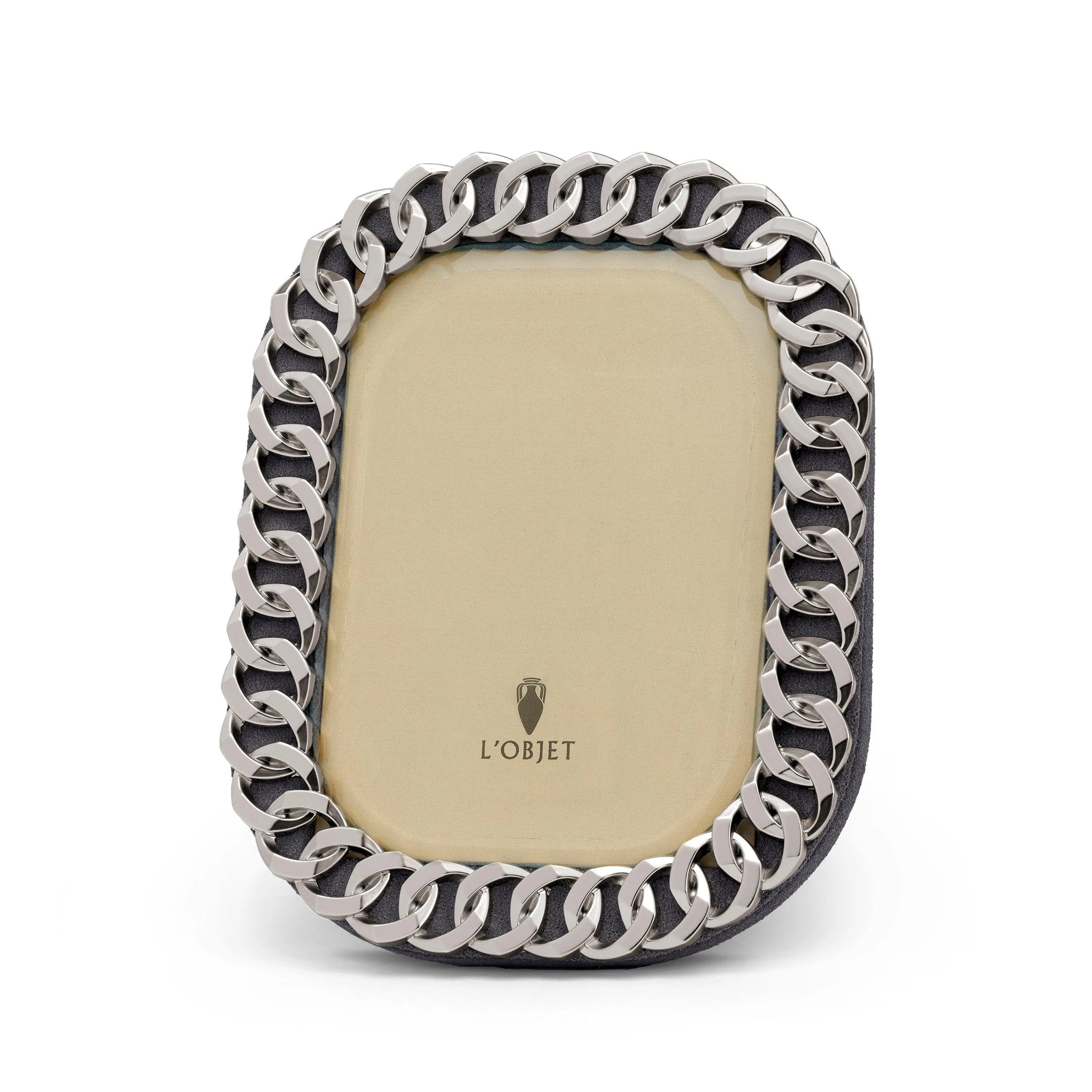 Cuban Link Frame - Platinum