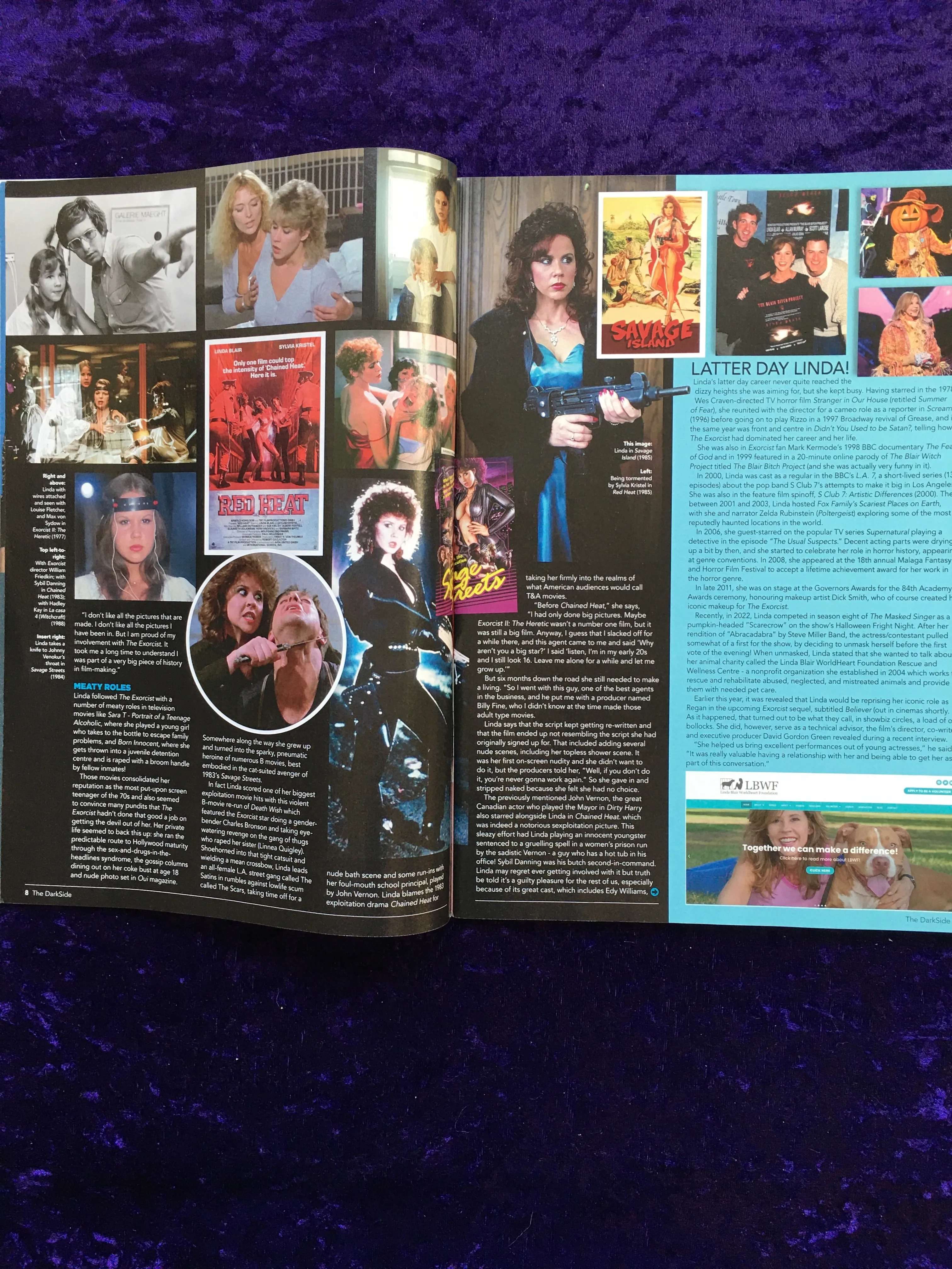 Darkside Magazine Back Issue 247 Signed by Cover Artist Rick Melton