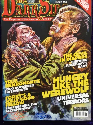 Darkside Magazine Back Issue 258 Signed by Cover Artist Rick Melton