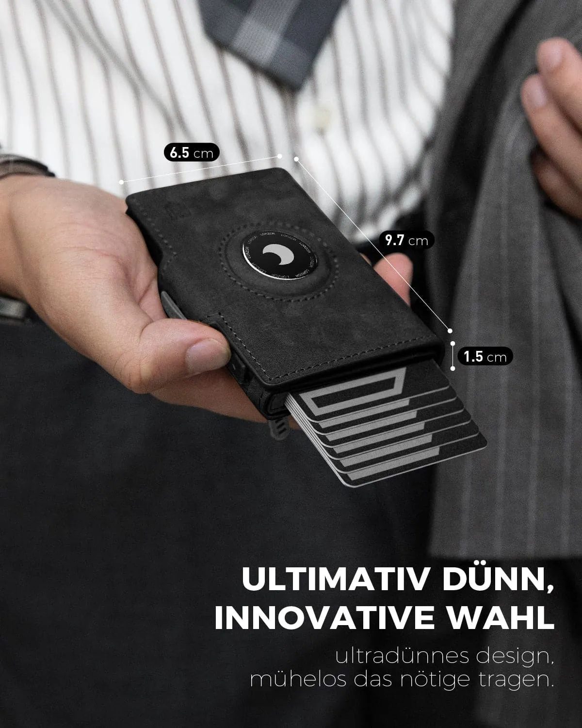 DDS NEX AirTag - Premium Leather Nex AIR Wallet
