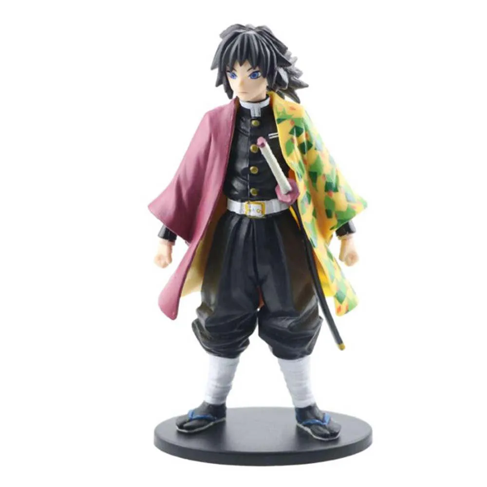 Demon Slayer Giyu Tomioka Hashira Action Figure | 16 Cms |