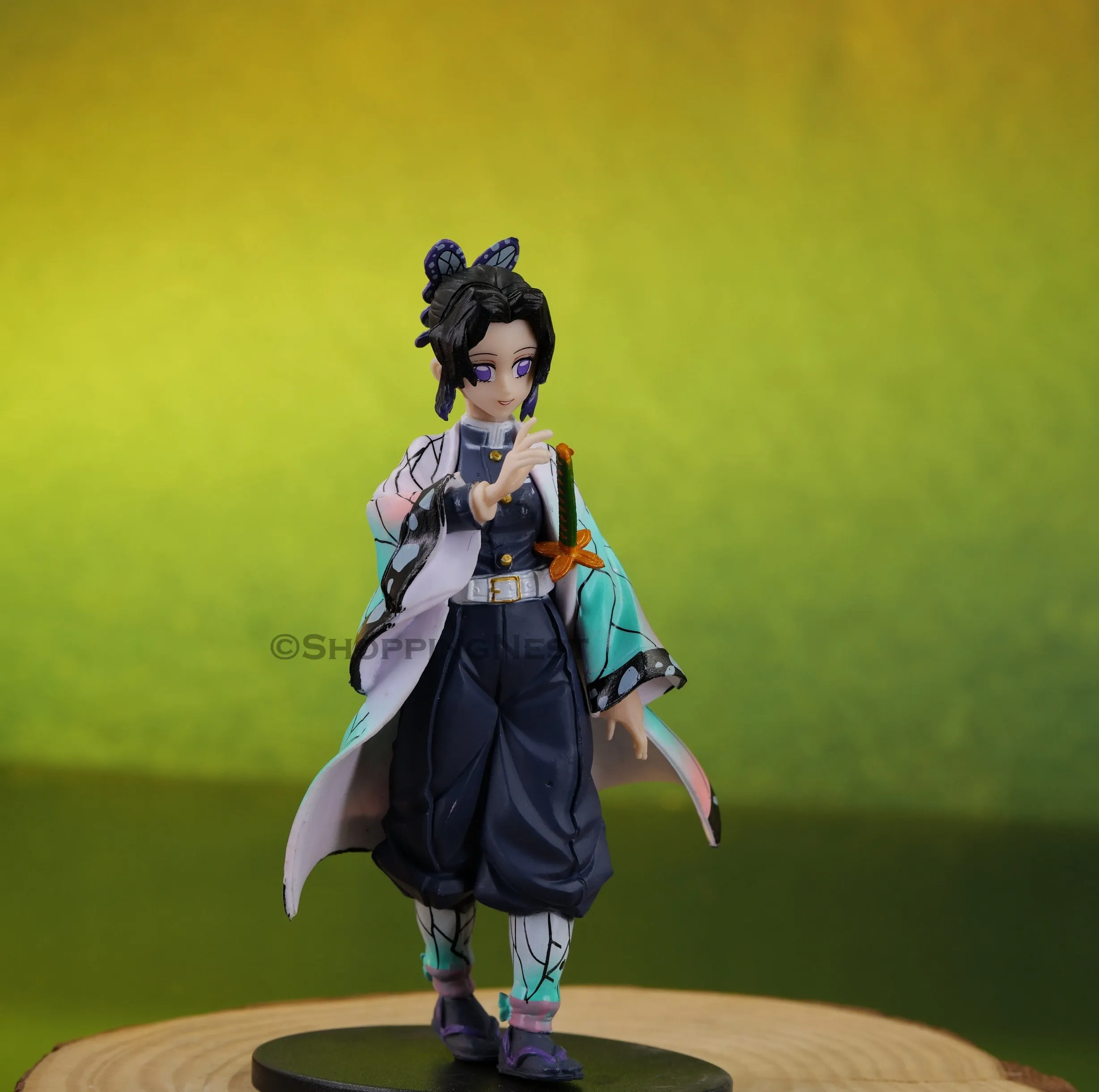 Demon Slayer Shinobu Kocho Action Figure PVC Model Anime Figurine | 16 Cms |