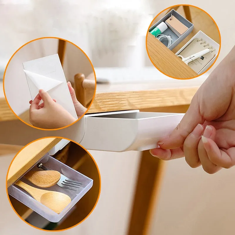 Desk Organizer Jewelry Memo Stationery Storage Box