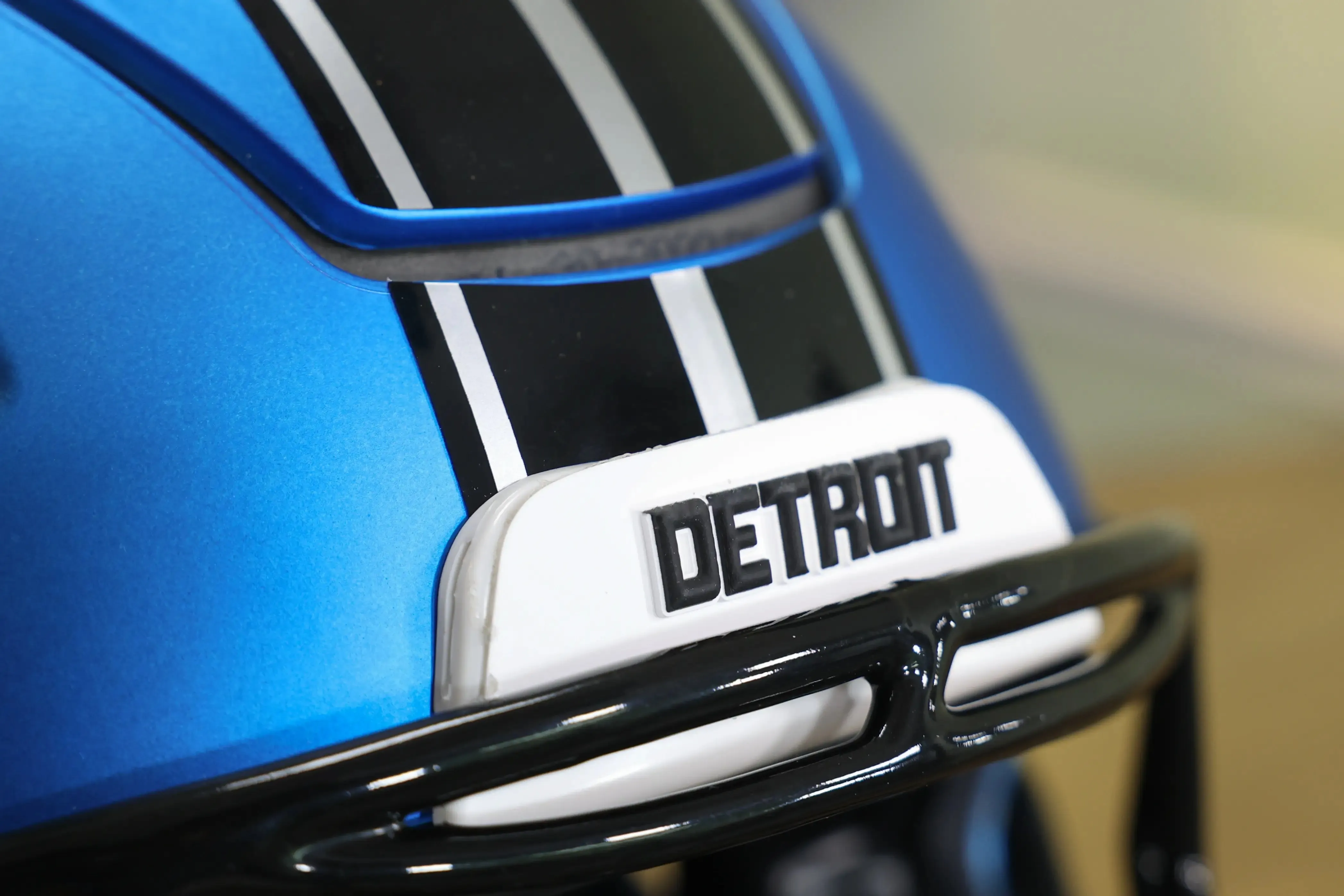 Detroit Lions Alternate Riddell SpeedFlex Helmet - GG Edition