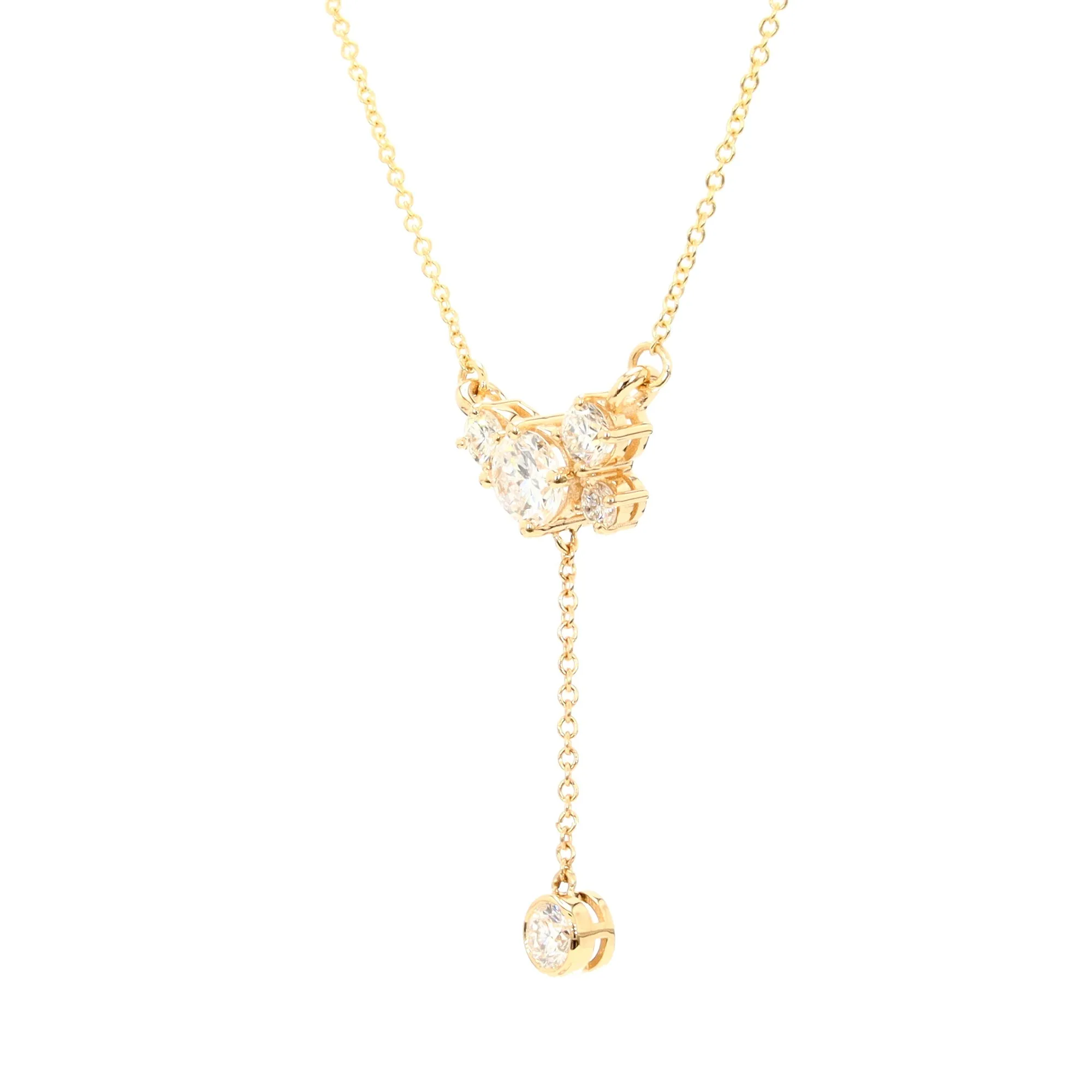 Diamond Drop Necklace