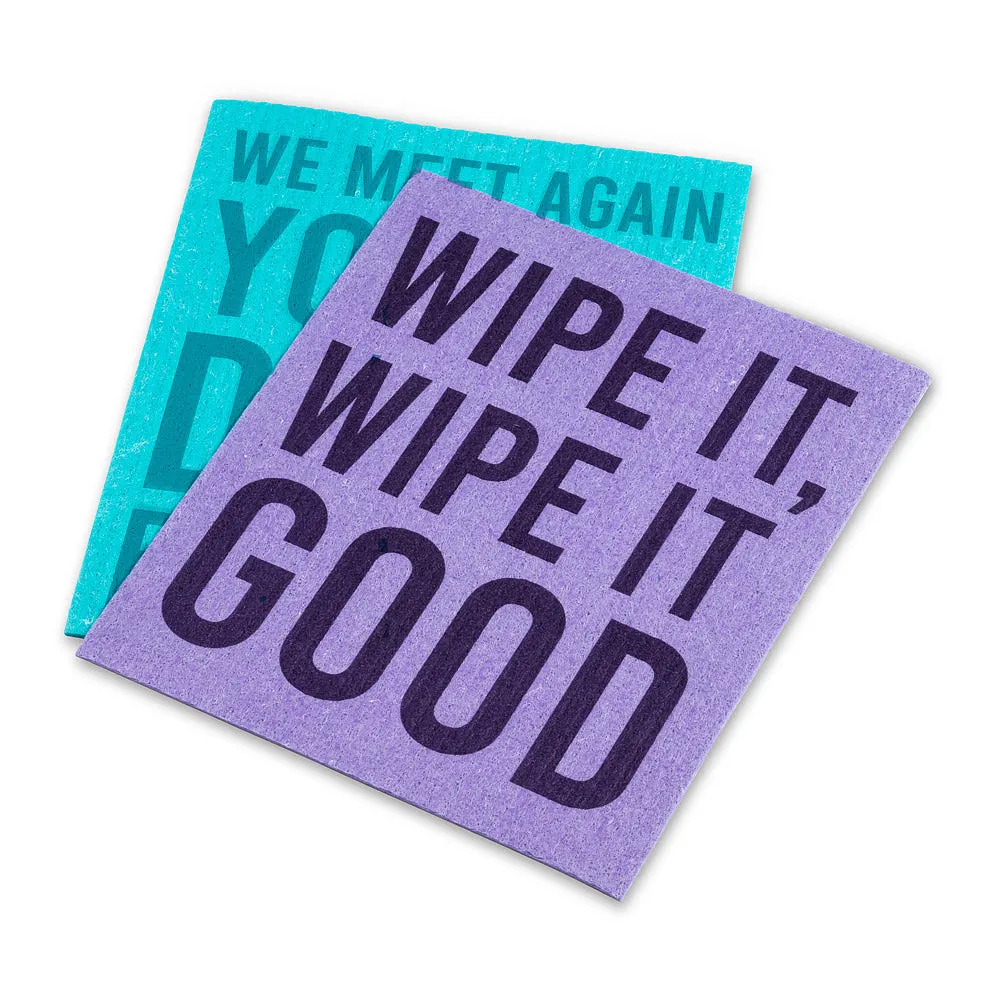Dishcloths- Funny Textbook