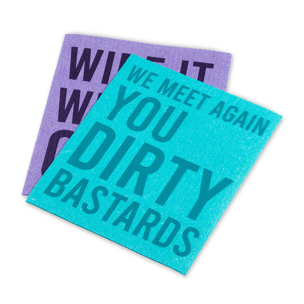Dishcloths- Funny Textbook